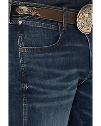 Wrangler Retro Men's Riviera Dark Wash Slim Straight Stretch Denim Jeans