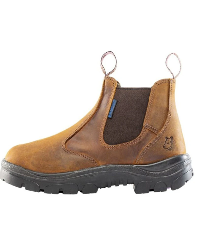 Steel Blue Women's Hobart PR Met Pull-On Work Boots - Toe