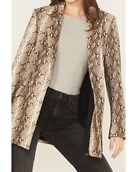 Ariat Women's Faux Snakeskin Embossed Blazer