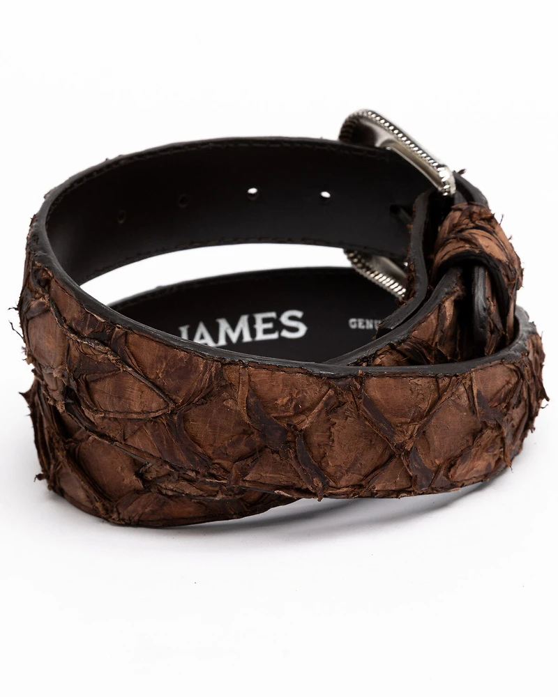 Cody James Men's Exotic Pirarucu Belt