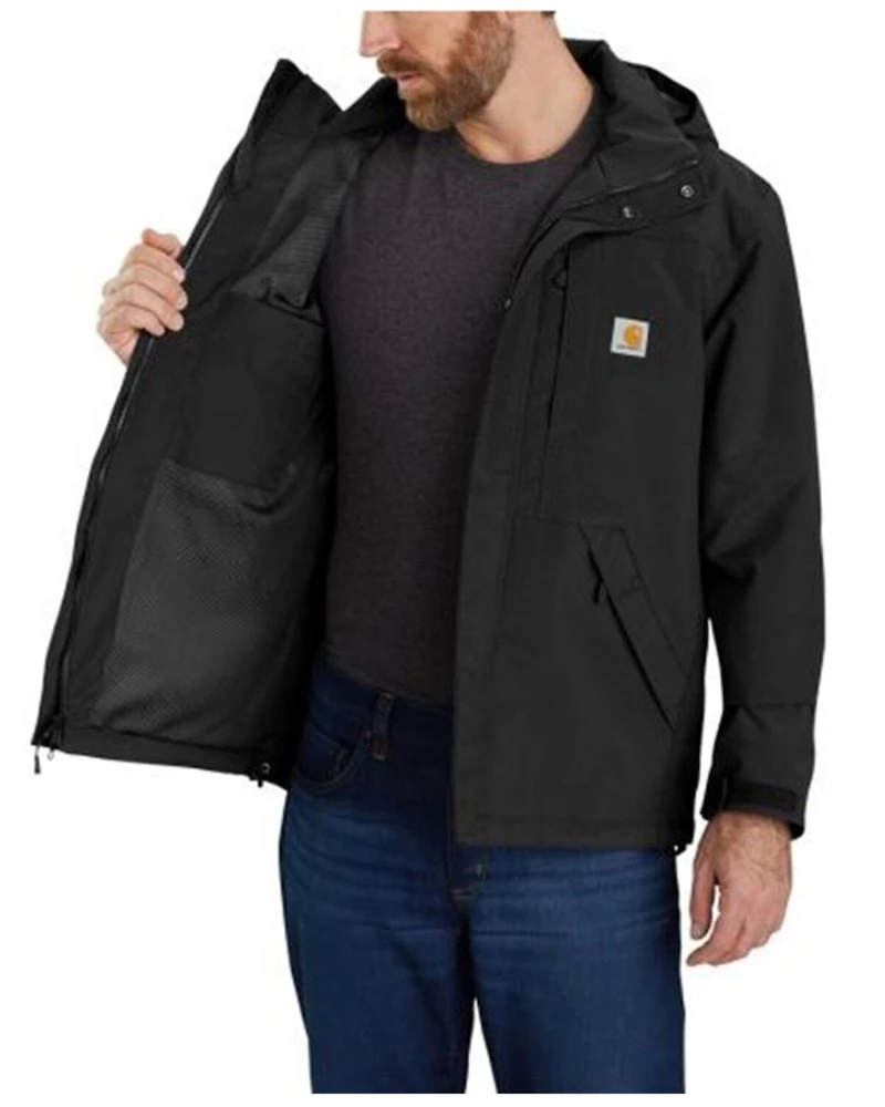 Carhartt Men's Shoreline Storm Defender Loose Heavyweight Zip-Front Work Jacket