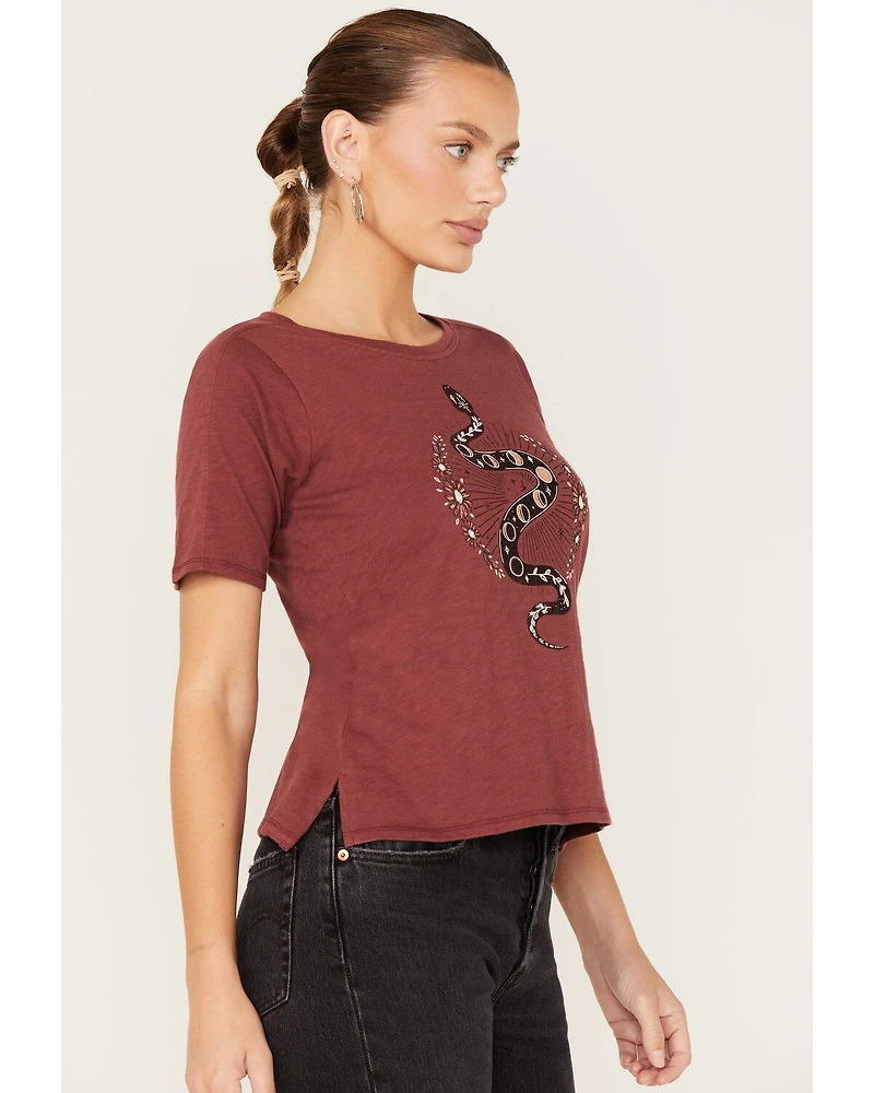 Shyanne Women's Celestial Snake Graphic Tee