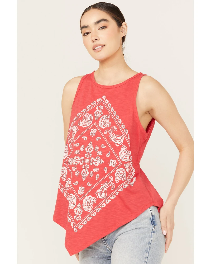 Wrangler Women's Bandana Tank Top