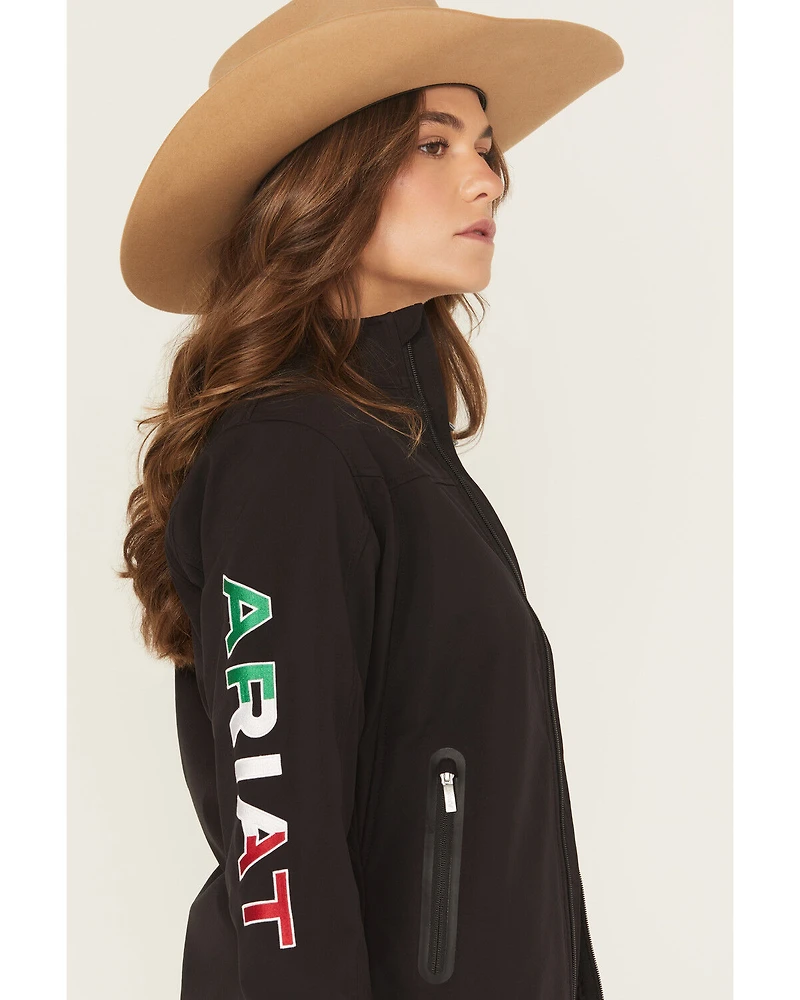 Ariat Women's Classic Team Mexico Flag Softshell Jacket