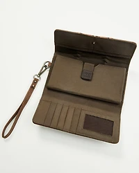 Wrangler Women's Boot Barn Exclusive Braided Zip Wallet