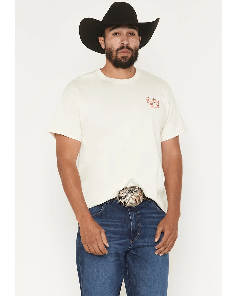 Buck Chutes Men's Up Short Sleeve Graphic T-Shirt