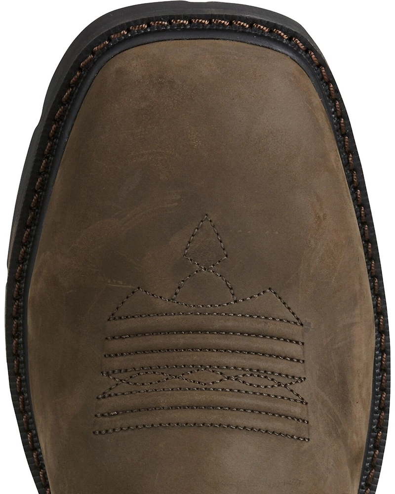 Ariat Groundbreaker Waterproof Western Work Boots - Steel Toe