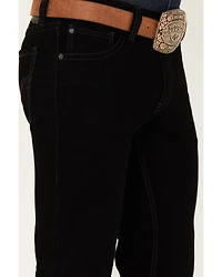 Rock & Roll Denim Men's Revolver Black Slim Straight Reflex Jeans