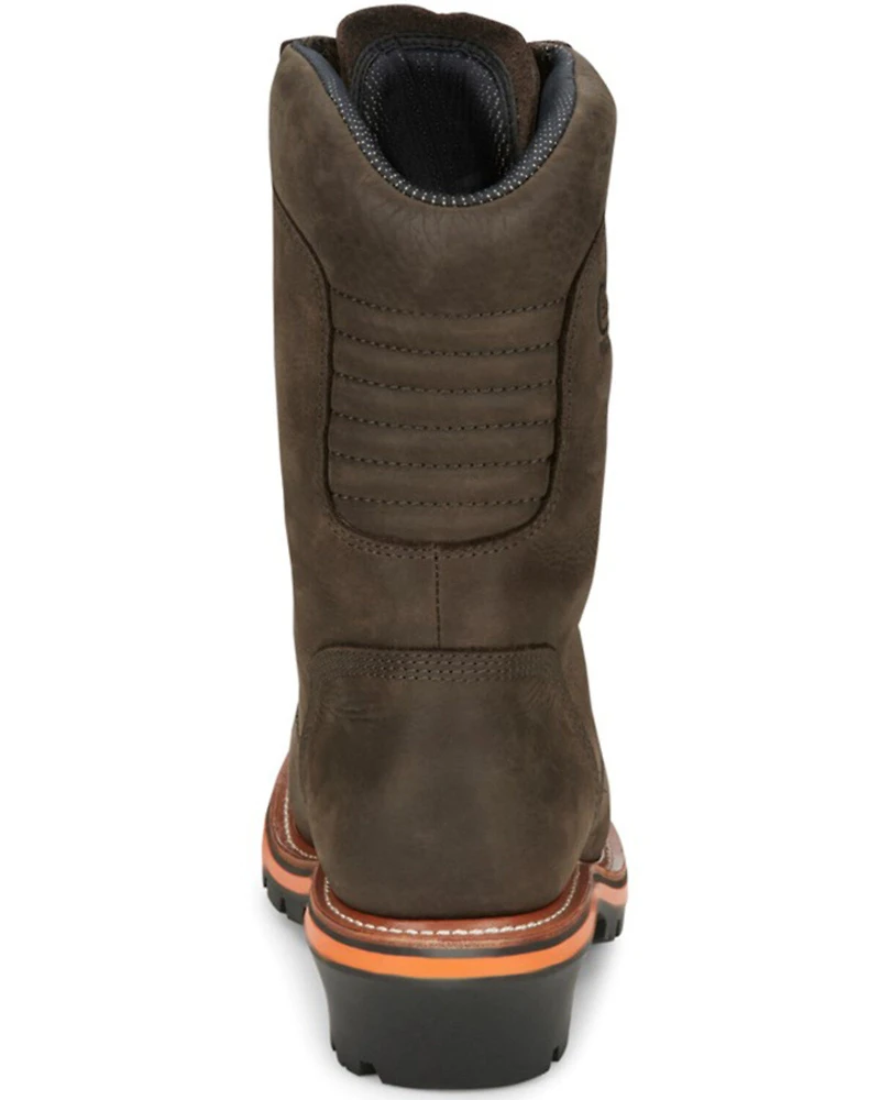 Chippewa Men's Thunderstruck 10" Waterproof Insulated Logger Work Boot - Soft Toe