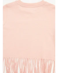Shyanne Toddler Girls' Can't Be Tamed Short Sleeve Fringe Graphic Tee