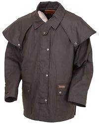 Outback Unisex Short Oilskin Jacket
