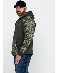 Ariat Men's FR Durastretch Camo Patriot Hoodie Work Sweatshirt - Big
