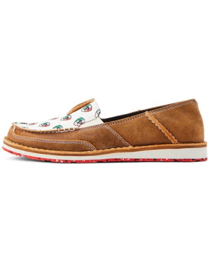 Ariat Women's Mexico Print Cruiser Shoes - Moc Toe