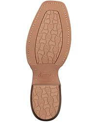 Justin Women's Mayberry Umber Western Boots - Square Toe