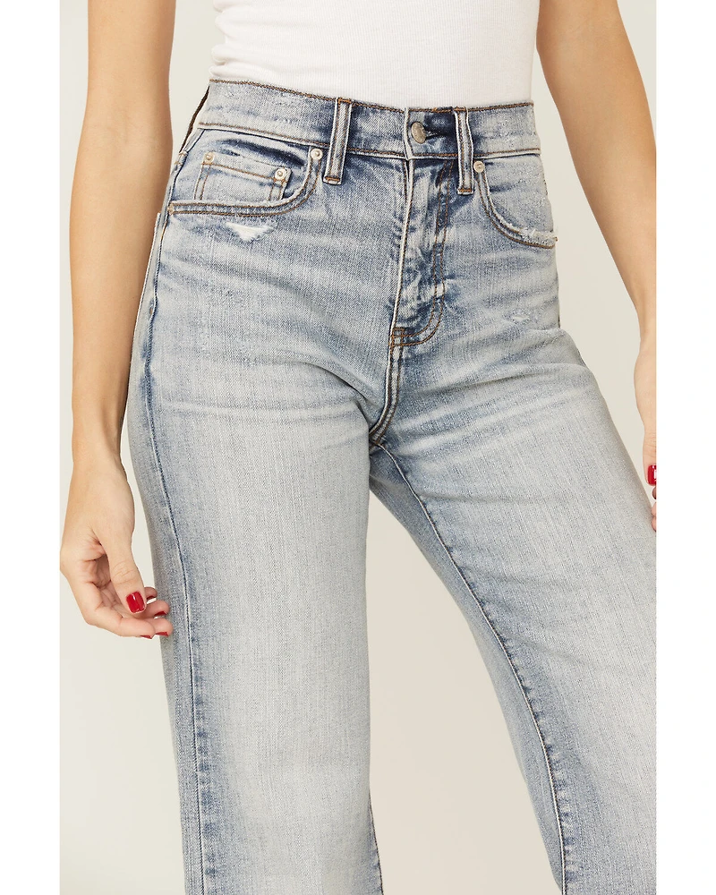 Daze Women's Far Out High Rise Wide Leg Jeans