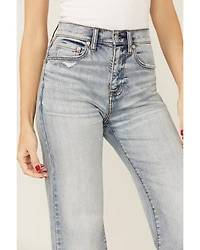 Daze Women's Far Out High Rise Wide Leg Jeans