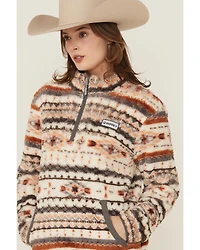 Hooey Women's Boot Barn Exclusive Southwestern Print 1/2 Zip Fleece Pullover