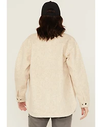 Carhartt Women's Loose Fit Brushed Fleece Snap Shacket