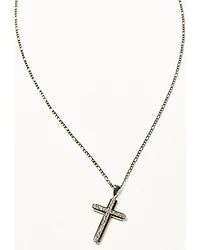 Cody James Men's Textured Cross Necklace