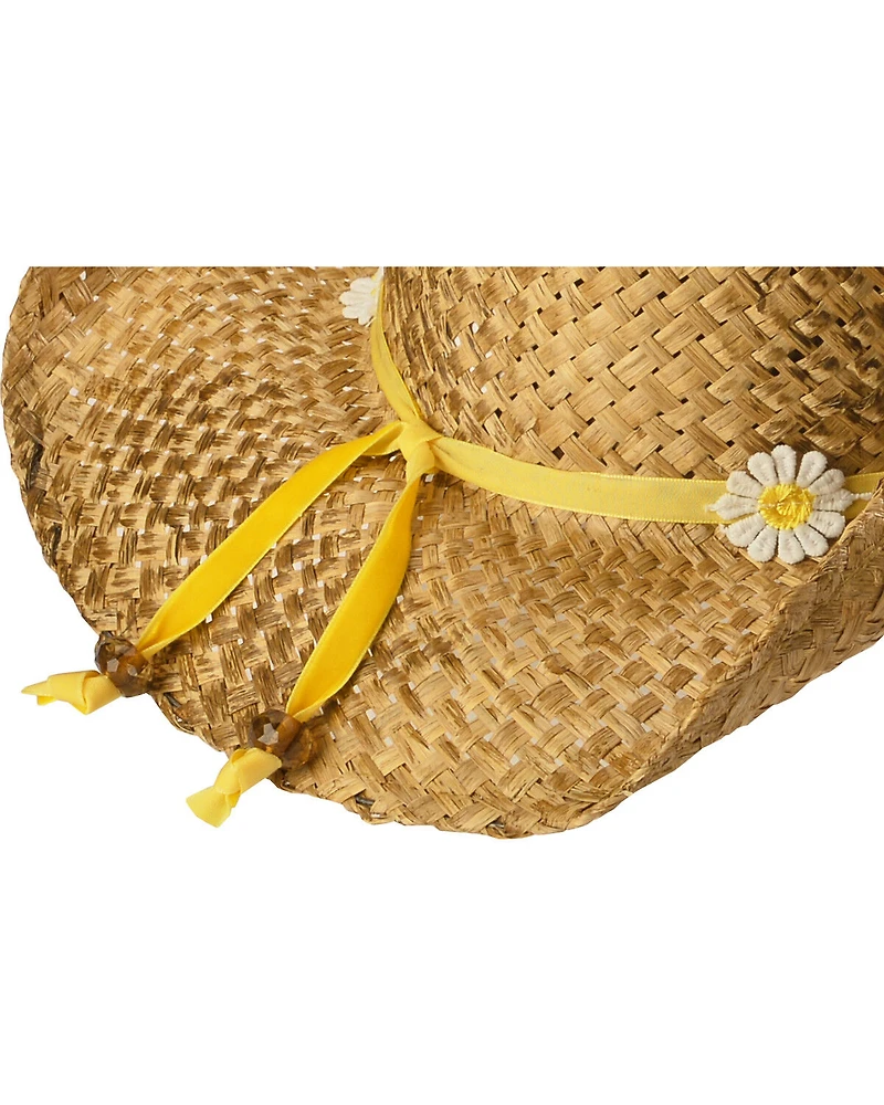 Shyanne® Girls' Daisy Straw Hat