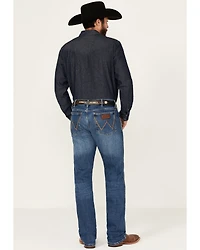 Wrangler Retro Men's Blaze Medium Wash Slim Bootcut Stretch Denim Jeans