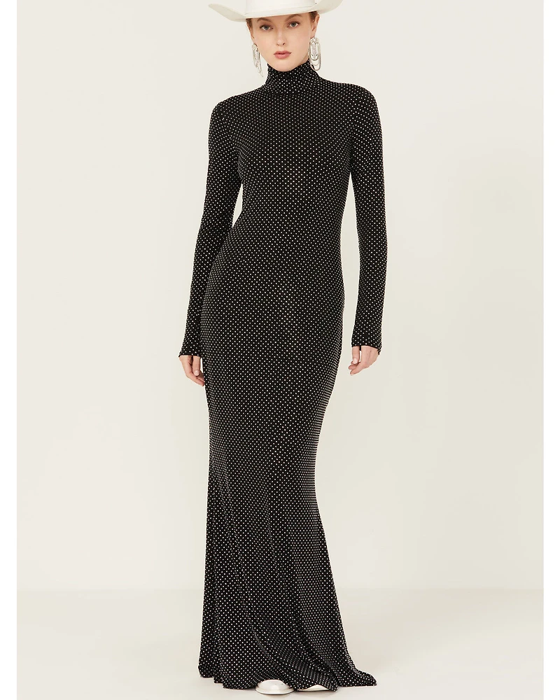 Show Me Your Mumu Women's All Out Long Sleeve Maxi Dress