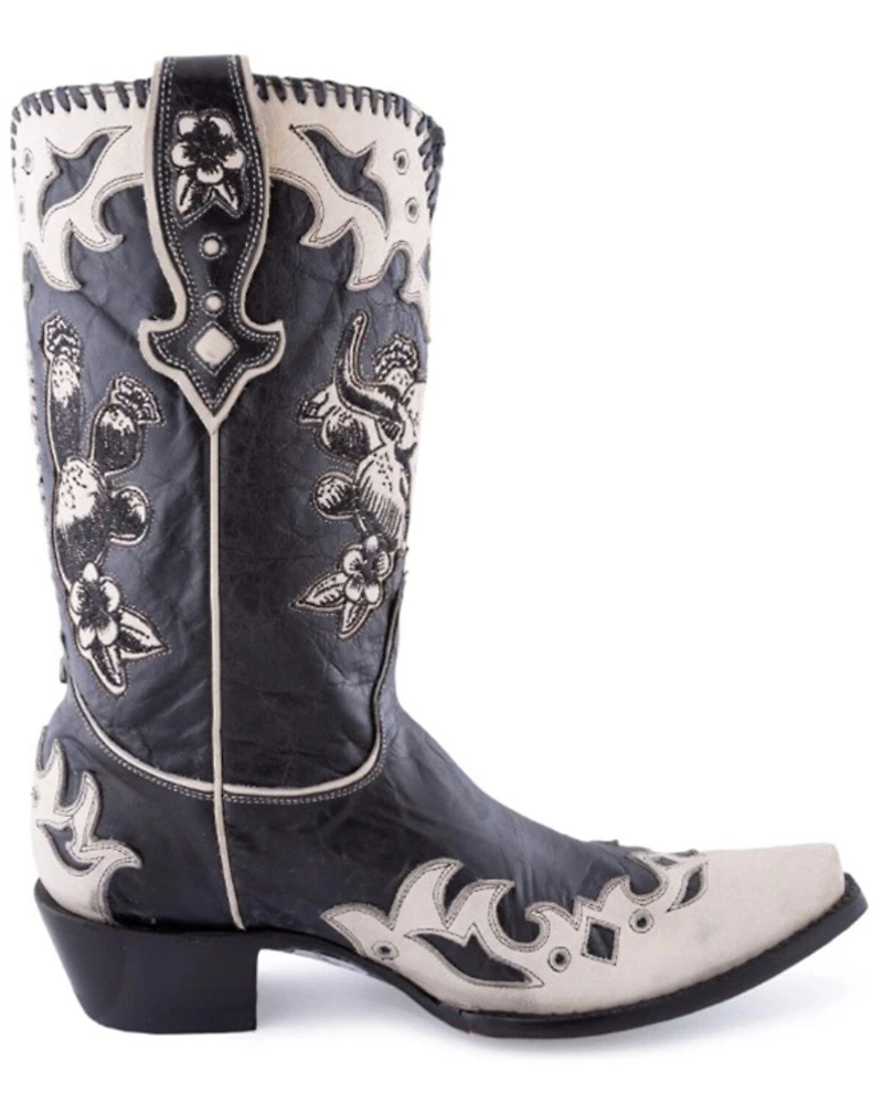Double D Ranch Women's Dead or Alive Western Boots - Snip Toe