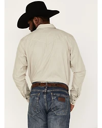 Gibson Men's Southside Satin Striped Long Sleeve Snap Western Shirt