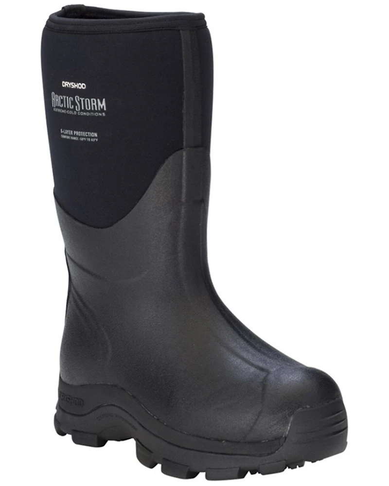 Dryshod Men's Arctic Storm Mid Winter Boots - Round Toe