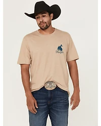 Wrangler Men's Vivian Los Vaqueros Short Sleeve Graphic T-Shirt