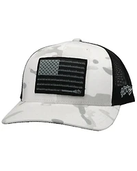 Hooey Men's Liberty Roper Camo Print Trucker Cap