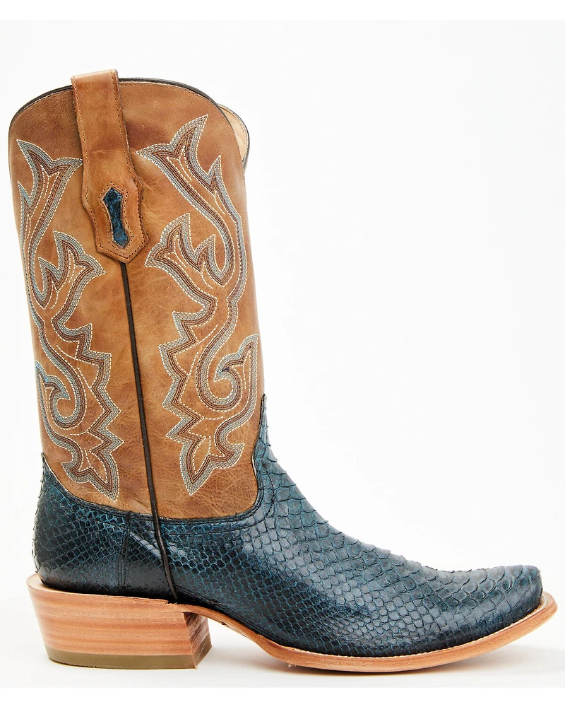 Corral Men's Exotic Python Western Boots - Square Toe