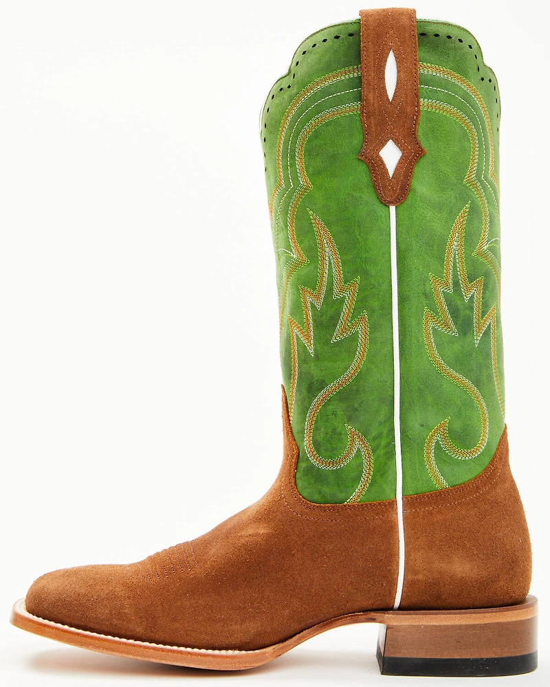 Cody James Men's Tomahawk Roughout Tall Western Boots - Broad Square Toe