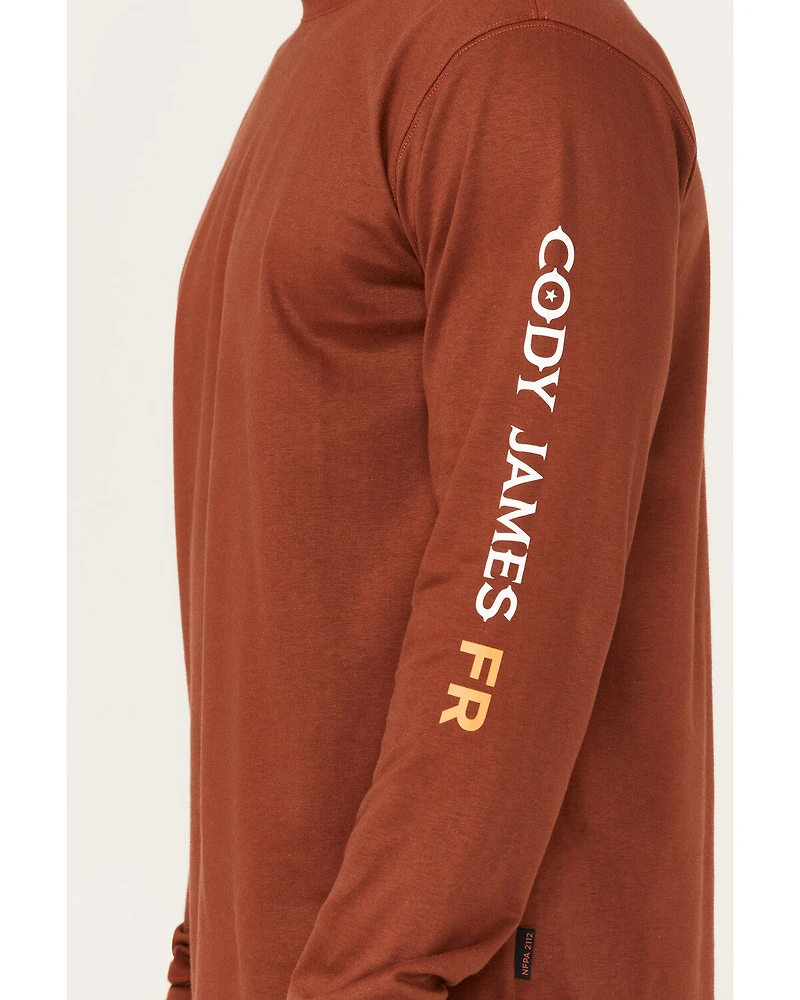 Cody James Men's FR Logo Long Sleeve Work T-Shirt