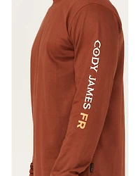 Cody James Men's FR Logo Long Sleeve Work T-Shirt