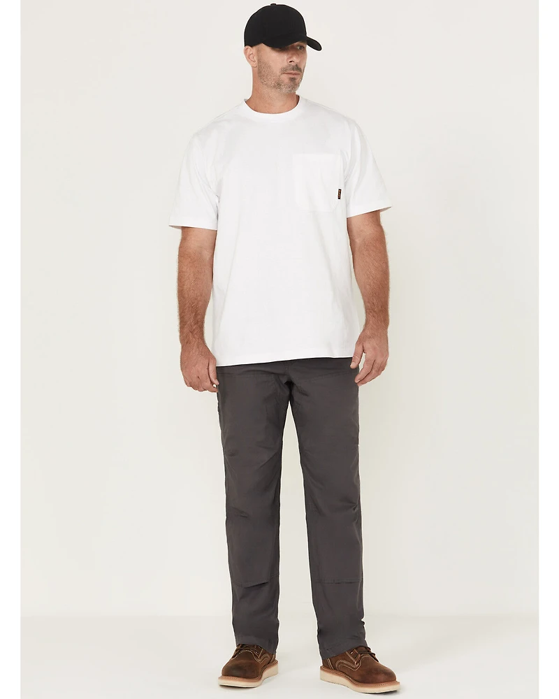 Lucky Brand Workwear Men's Double Knee Canvas Work Pants