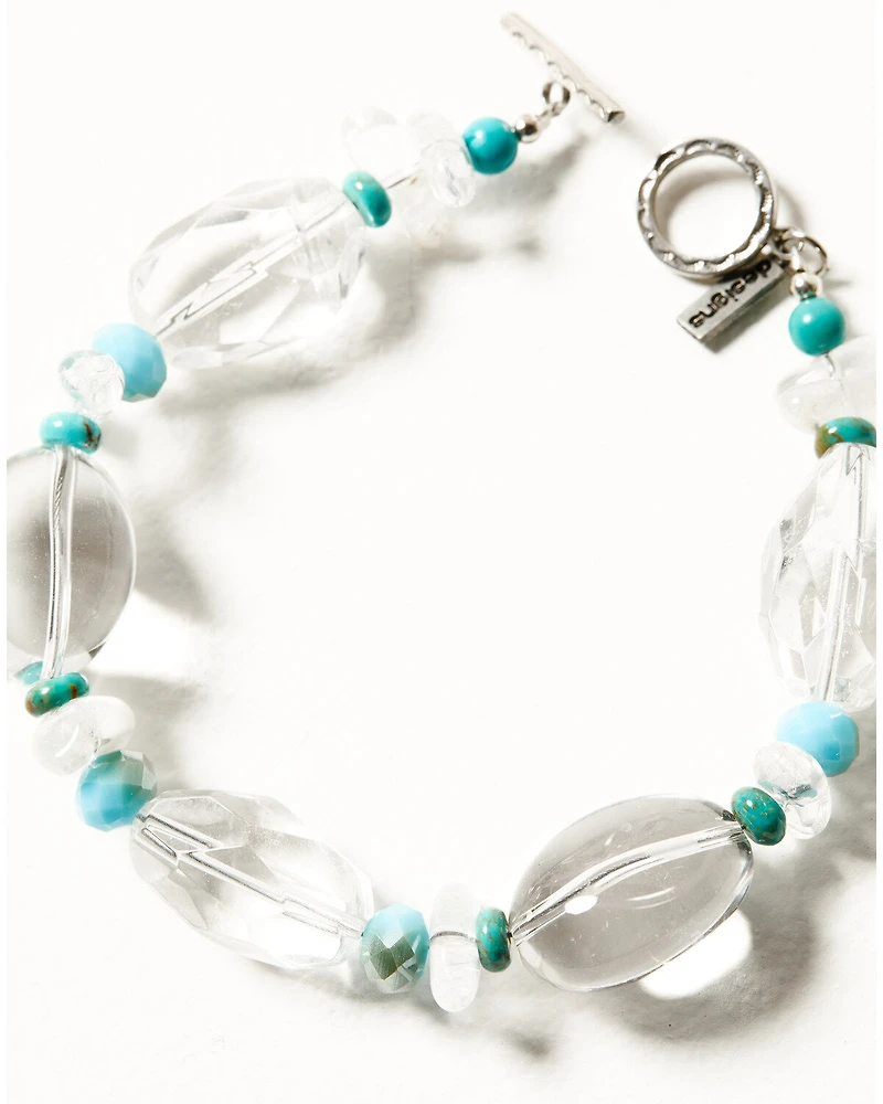 Paige Wallace Women's Quartz & Turquoise Bracelet