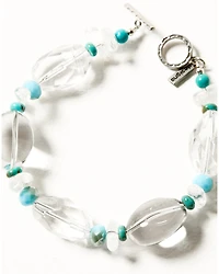 Paige Wallace Women's Quartz & Turquoise Bracelet