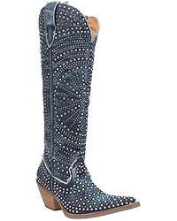 Dingo Women's Honkytonk Honey Tall Denim Boots - Snip Toe