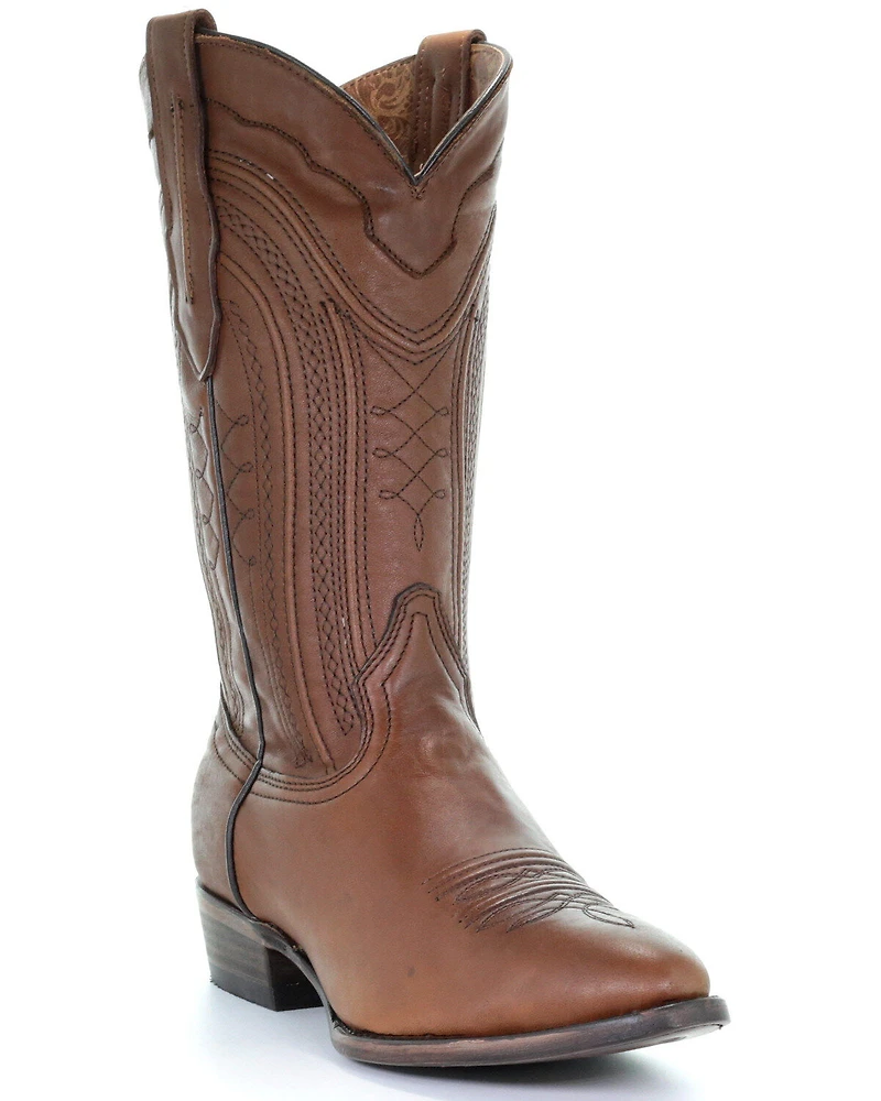 Corral Men's Cognac Western Boots - Round Toe