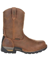 Georgia Boot Men's Eagle One Waterproof Pull On Work Boots - Soft Toe