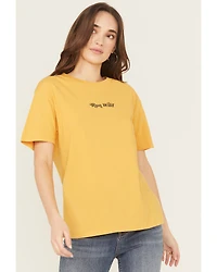 White Crow Women's Run Wild Short Sleeve Graphic Tee