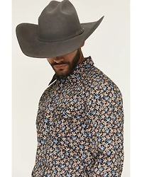 Cody James Men's Howdy Haven Floral Print Long Sleeve Snap Western Shirt
