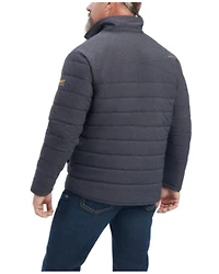 Ariat Men's Rebar Valiant Stretch Canvas Zip-Front Insulated Work Jacket