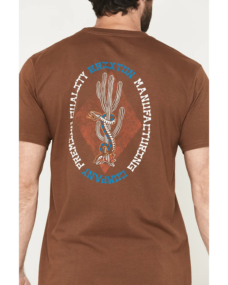 Brixton Men's Boot Barn Exclusive Burrill Short Sleeve Graphic T-Shirt