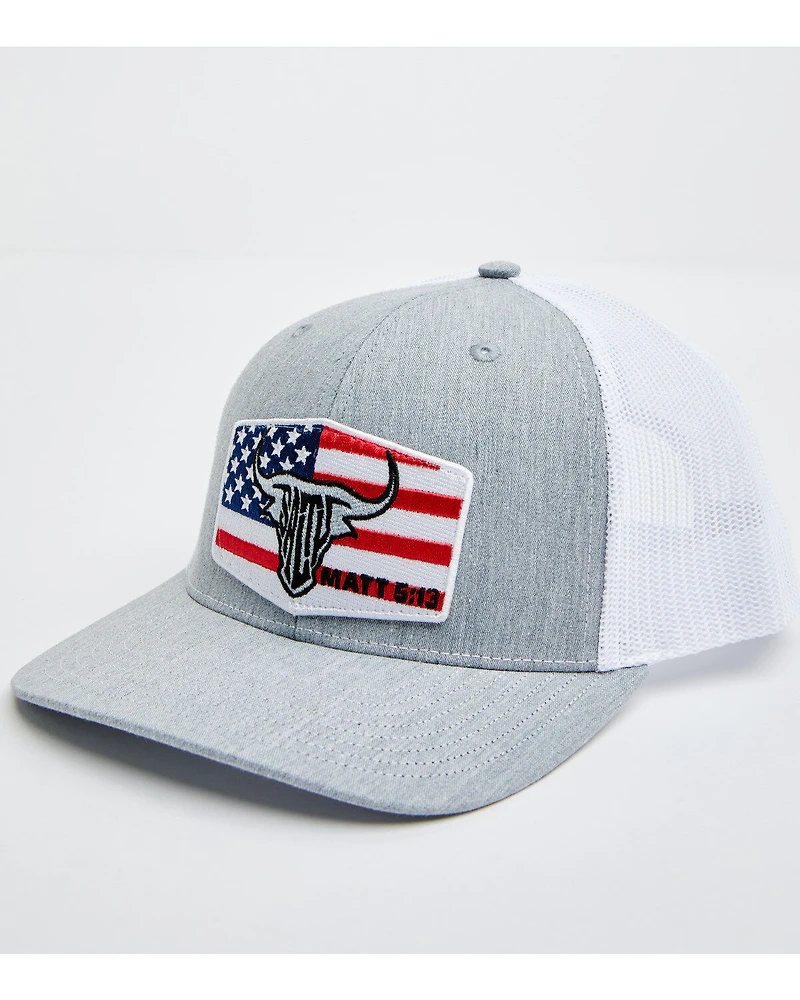 Salty Rodeo Men's Liberty Trucker Cap