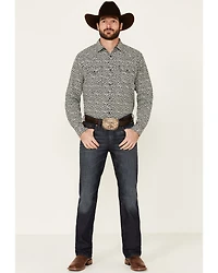 Cody James Men's Alyssum Floral Print Long Sleeve Snap Western Shirt