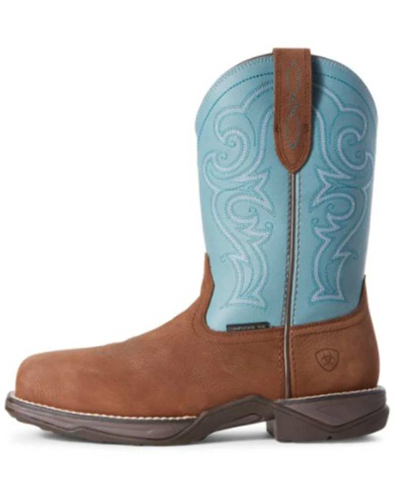 Ariat Women's Latico Pull On Work Boots - Composite Toe