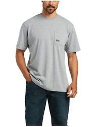 Ariat Men's Rebar Cotton Strong Mexico Pride Graphic Short Sleeve Work T-Shirt