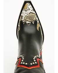 Azalea Wang Women's Hyperion Tall Western Boots - Snip Toe
